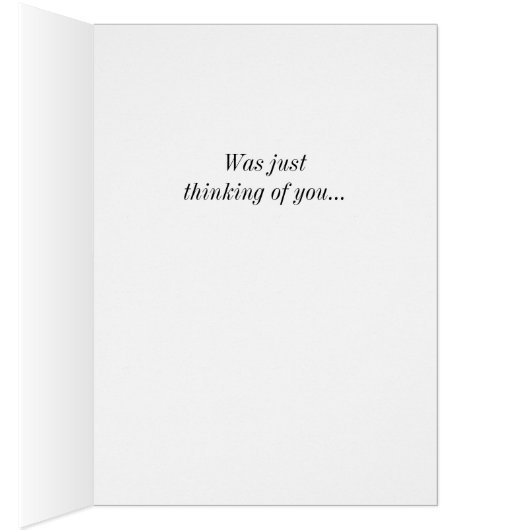 モーニングウォーク考えるグレースケールオブユーカード (内側 (右))