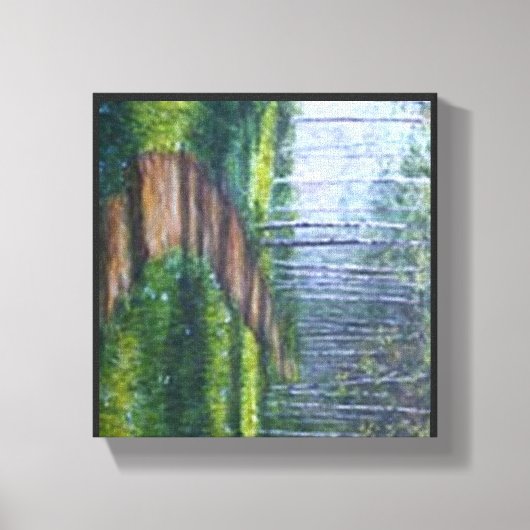 「モーニングウォーク」キャンバスのプリント キャンバスプリント (正面)