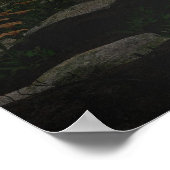 モーニングウォーターフォール ポスター (角)