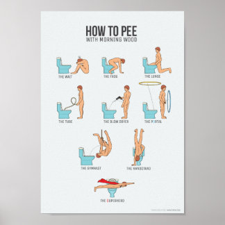 モーニングウッドを使用してピースする方法(すべてのA4フレームにフィット) ポスター