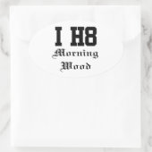 モーニングウッド 楕円形シール (バッグ)