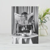 モーニングエレガンス：コーヒー、ニュース、セレニティ 招待状 (スタンド正面)