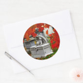 モーニングエンジェルステッカー ラウンドシール (封筒)