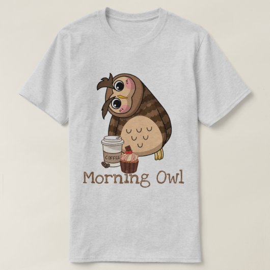 モーニングオウルTシャツ Tシャツ (デザイン正面)