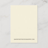 モーニングオファンスカトリック祈りの言葉フローラ神聖カード プレイスカード (裏面)