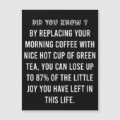 モーニングカップコーヒー – コーヒおもしろいー引用文  (正面)