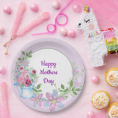モーニングガーデンハッピーマザーズ・デイ ペーパープレート (パーティー)
