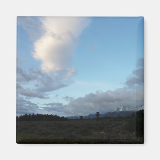 モーニングクラウドアットグランドテトン国立公園 マグネット (正面)