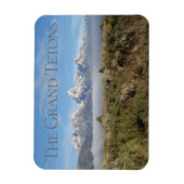 モーニンググランドテトンナショナルパークワイオミング マグネット (縦)