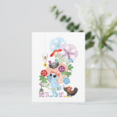 モーニンググレーエイリアン ポストカード (スタンド正面)