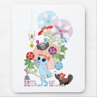 モーニンググレーエイリアン マウスパッド