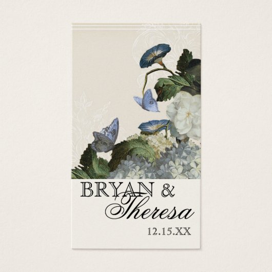 モーニンググローリーアジサイ – お気に入りギフトラベル (正面)