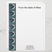 モーニンググローリーシャドーフェアリーとコズミックキャット レターヘッド (正面/裏面)