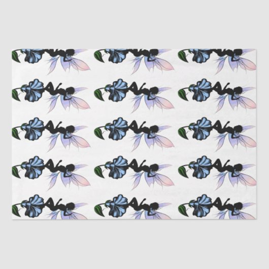 モーニンググローリーシャドー妖精 薄葉紙 (正面)