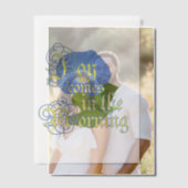 モーニンググローリージョイ聖なる書物、 経典 ベラム紙招待状 (オフセット (カップル))