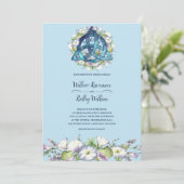 モーニンググローリーセルティックブルートリケートラハンドスティング 招待状 (スタンド正面)