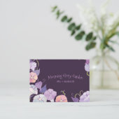 モーニンググローリーパープルスパ 名刺 (スタンド正面)