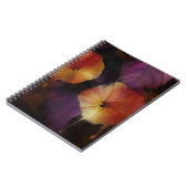 モーニンググローリーフラワーノート ノートブック (左側)