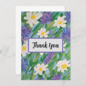 モーニンググローリーフローラサンキューノート サンキューカード (正面/裏面)