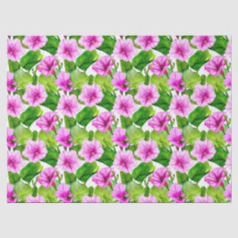 モーニンググローリーフローラルパターン 薄葉紙