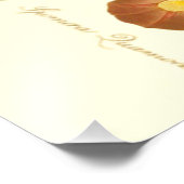 モーニンググローリーブルーイラストレーション フォトプリント            (角)