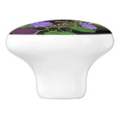 モーニンググローリーブルージェイ セラミックノブ (側面)