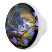 モーニンググローリーブルージェイ セラミックノブ (右)