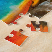 モーニンググローリープールイエローストーン。 ジグソーパズル (側面)