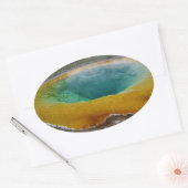 モーニンググローリープールオーバルシール 楕円形シール (封筒)