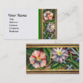 モーニンググローリーホワイトパール紙 名刺 (正面/裏面)