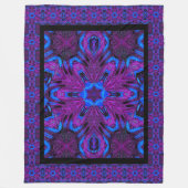 モーニンググローリーライト フリースブランケット (正面)