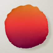 モーニンググローリー装飾用クッション ラウンドクッション (裏面)