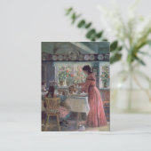 モーニングコーヒーを注ぐ， 1906 ポストカード (スタンド正面)