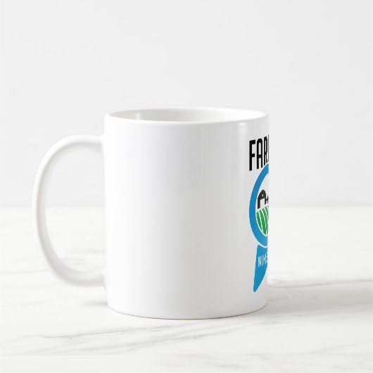 モーニングコーヒーウィズファームダイレクトミネソタ コーヒーマグカップ (左)