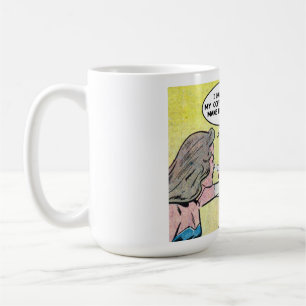 モーニングコーヒードリンカーズおもしろい漫画ストリップ コーヒーマグカップ