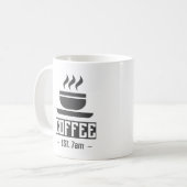 モーニングコーヒーフィックス コーヒーマグカップ (正面左)