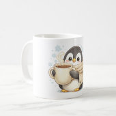 モーニングコーヒーペンギン コーヒーマグカップ (正面左)