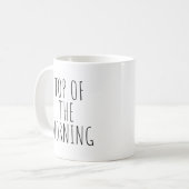 モーニングコーヒーマグの上 コーヒーマグカップ (正面左)