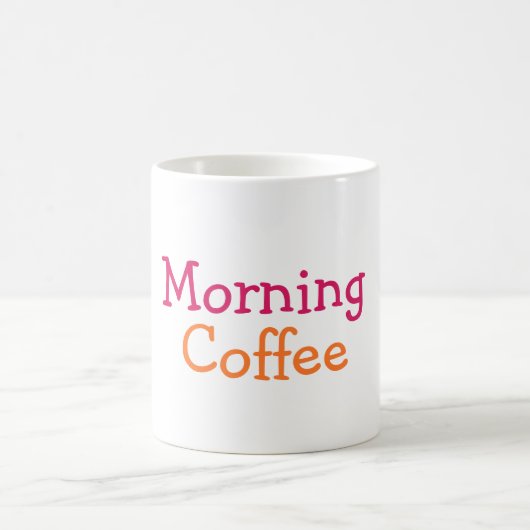 モーニングコーヒーマグ コーヒーマグカップ (中央)