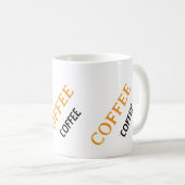 モーニングコーヒーモチベーションマグ コーヒーマグカップ (正面右)