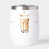 モーニングコーヒー夕べホワイトワインタイムタンブラー (正面)