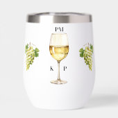 モーニングコーヒー夕べホワイトワインタイムタンブラー (背面)