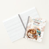 モーニングコーヒー思考スパイラルノート ノートブック (内部)