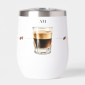 モーニングコーヒー + イブニング ロゼワインタイムタンブラー (正面)