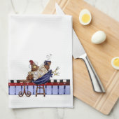 モーニングコーヒー – キッチンタオル (四つ折り)