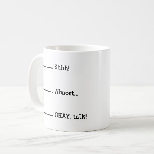 モーニングコーヒー コーヒーマグカップ (正面左)