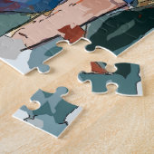 モーニングコーヒー、 ジグソーパズル (側面)