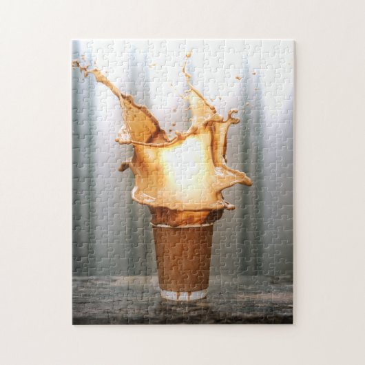 モーニングコーヒー ジグソーパズル (縦)