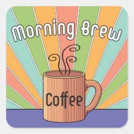 モーニングコーヒー スクエアシール