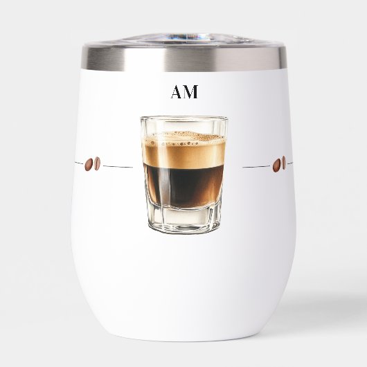 モーニングコーヒー ナイトワイン タンブラー (正面)